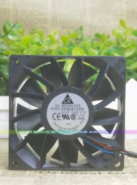 FFB/PFB/PFR/QFR/QUR0812VH/SH/XH/EH/UH/HH/HJ/MJ/GJ-00 风扇12V