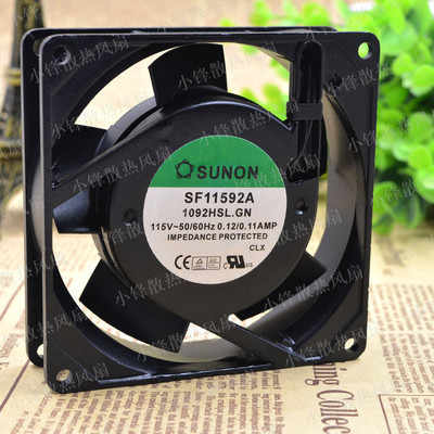建准Sunon SF11592A-1092HSL.GN轴流风扇 115V 9225  9cm AC风扇