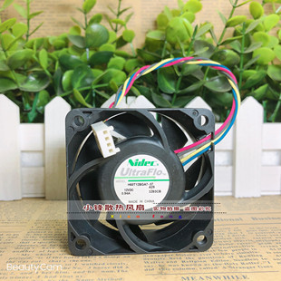 6025 12V 大风量 NIDEC 散热风扇 6CM H60T12BGA7 原装 0.94A