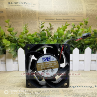 24V 0.40A 6CM 原装 大风量 2B06038B24M 6038 变频器散热风扇 AVC