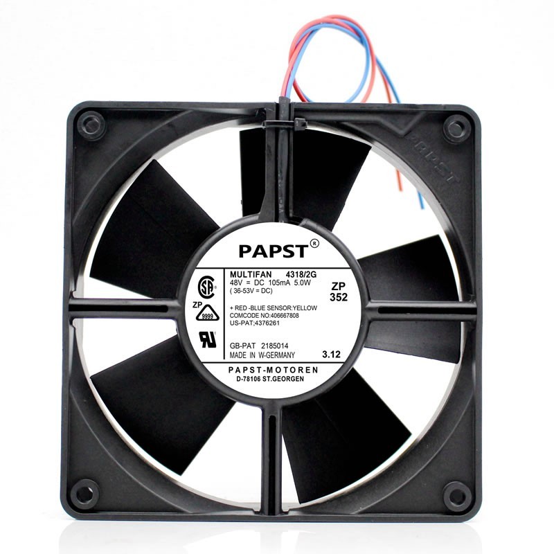 ebmpapst 4318/2G/17T/V/19H/DV 变频器散热风扇 48V 12032 12cm