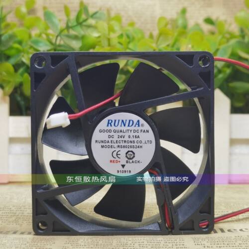 RS/RD8015/8020/8025L/S/B24H/M/UH/SH/VH-A/S/F/FA 散热风扇 24V