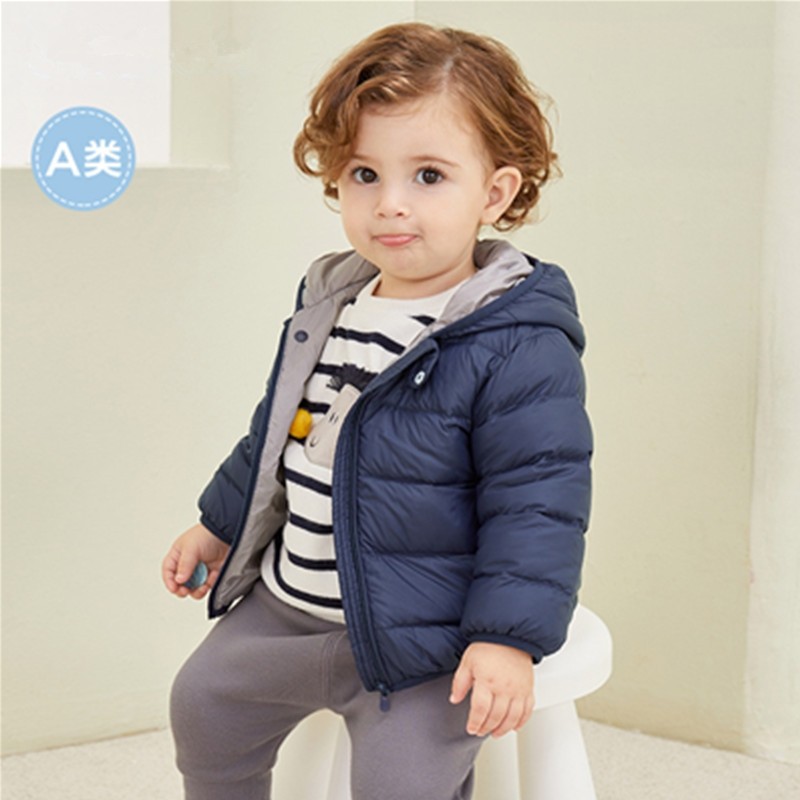 清货儿童短款羽绒服加厚