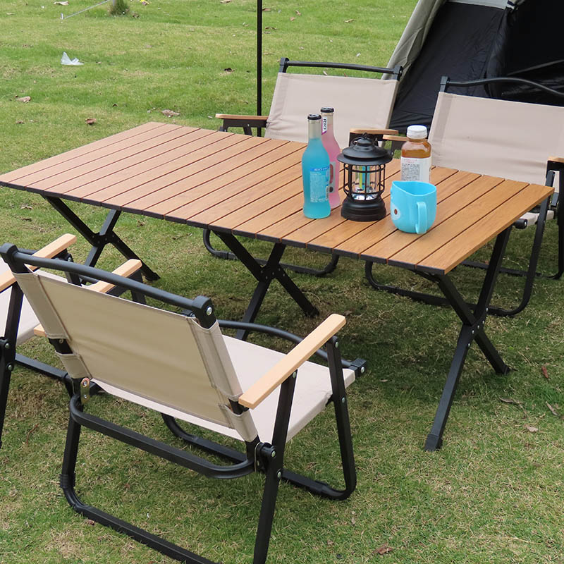 户外折叠椅便携式铝合金蛋卷桌子