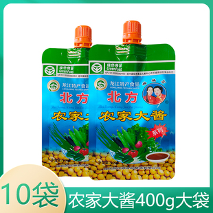 妯俩合农家酱东北特产黄豆酱大豆酱豆瓣酱北方农家大酱调味酱臭酱