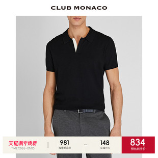 短袖 撞色宽松商务精英风polo衫 MONACO男装 CLUB