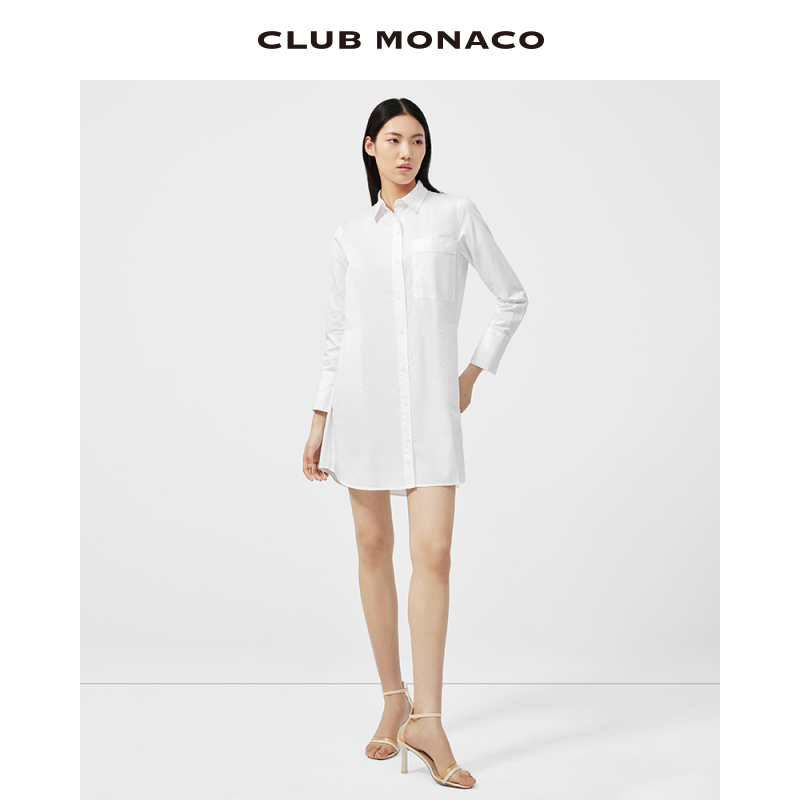 简约简约CLUBMONACO衬衫裙