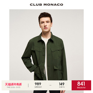 户外工装 翻领美式 风夹克外套 MONACO男装 CLUB