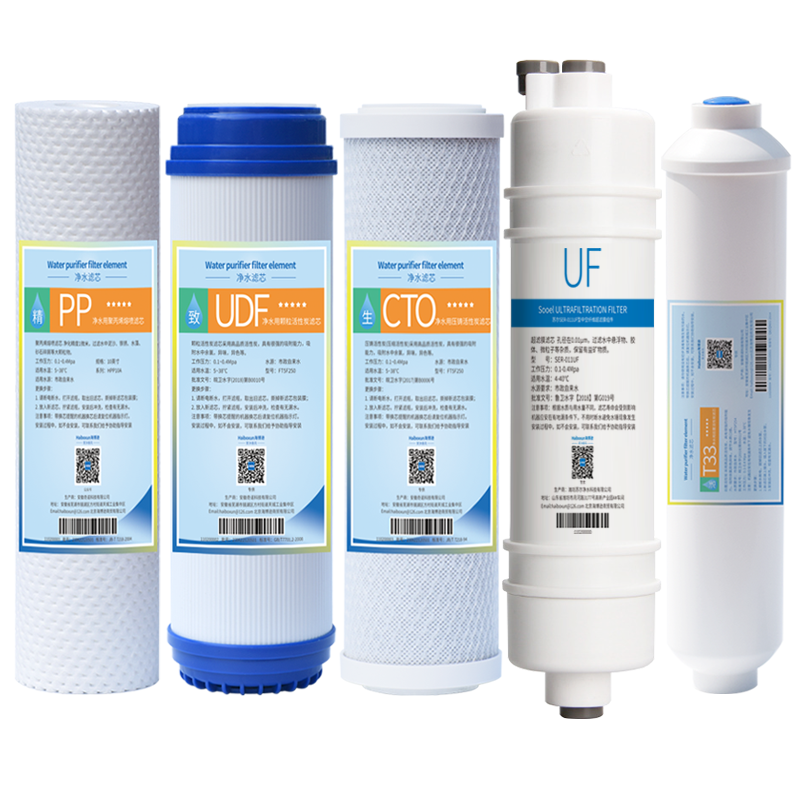 适用海尔净水器滤芯HU103/HU104-5施特劳斯净水机HSDF-M3(A)/M3B