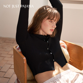 Pajama Not Just 针织上衣羽毛派对睡衣可外穿