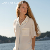 Just Pajama水系列 22姆米真丝缎面反做玻尿酸短袖 Not 睡衣套装