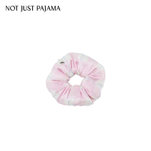 Pajama真丝发圈Kiki系列格纹印花桑蚕丝发饰送礼推荐 Not Just