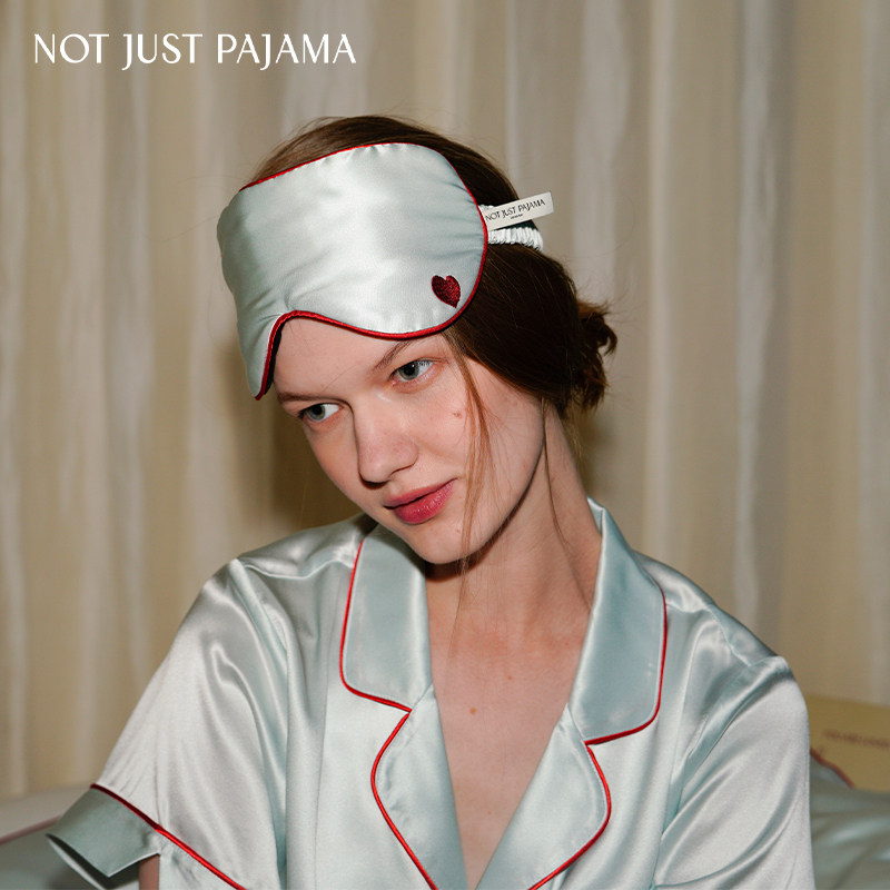 送礼推荐』Not Just Pajama 22姆米重磅真丝眼罩遮光透气旅行午休