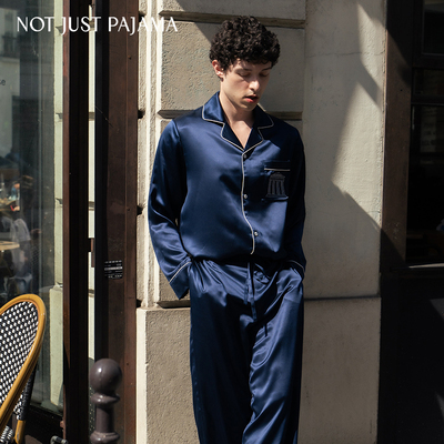 NJP心动博物馆系列真丝睡衣套装