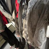 BUGU解构简约小众cleanfit牛仔外套做旧复古潮流高级男短款 夹克