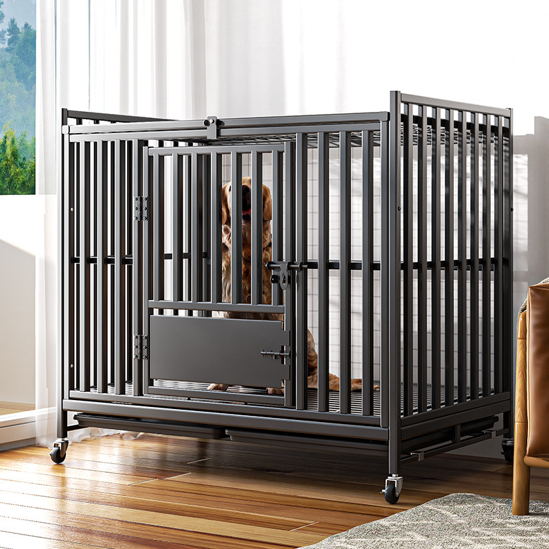 狗笼子大型犬室内带厕所边牧中型犬笼子狗宠物小型犬狗狗金毛狗笼