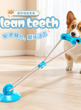 狗狗玩具吸盘耐咬磨牙自嗨神器