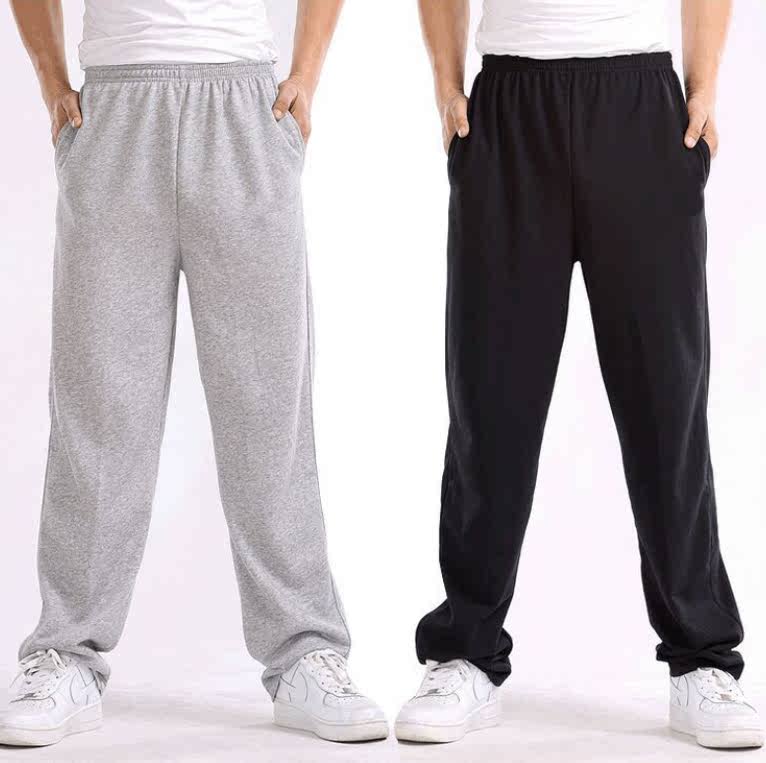 spring and autumn Solid trousers man Add fertilizer XL motion trousers cotton material Outsize Casual pants Plush Men's trousersin the Men's clothing, Casual pants  category - from Buy2taobao.com to provide professional Taobao agent buy service