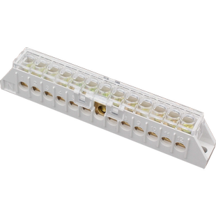 桥型零地排铜排接线端子接地零排配电箱铜排零线端子连接件铜