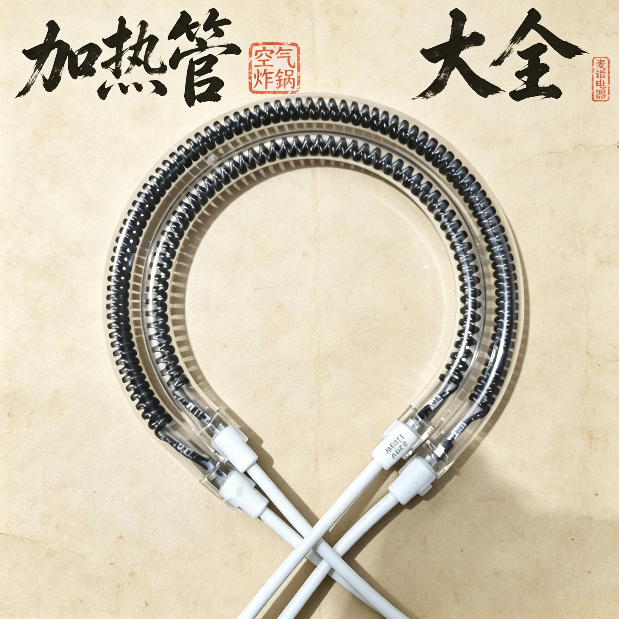 品牌空气炸锅加热管发热管电热管厨房家电配件大牌多款加热管大全