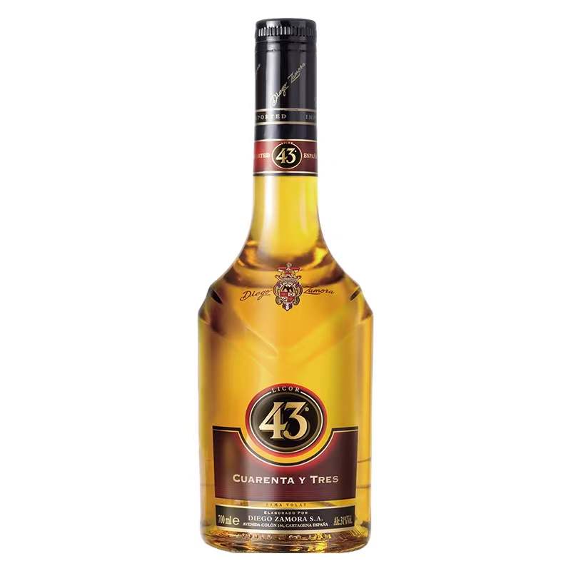 西班牙LICOR 43萨莫拉利口酒经典原味配制酒吧调酒力娇酒微醺洋酒