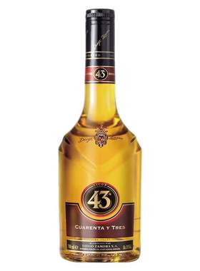 西班牙LICOR 43萨莫拉利口酒经典原味配制酒吧调酒力娇酒微醺洋酒