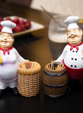 客厅茶几装饰小摆件家用牙签筒餐厅桌面创意牙签盒商用高档牙签桶