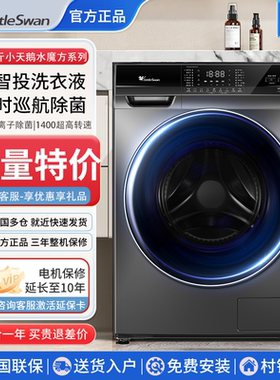 小天鹅10kg全自动滚筒洗衣机家用智能投放洗脱一体机TG100V610AIT