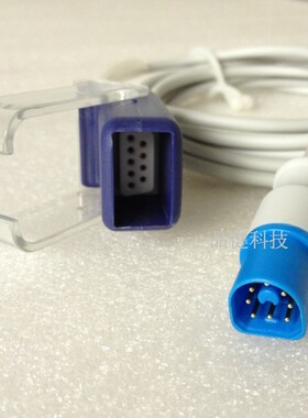 兼容飞利浦金科威心电监护仪MP20 30 40 VM6血氧延长线血氧主电缆
