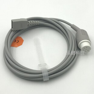 兼容迈柯唯有创血压电缆线 迈柯唯转尤它有创血压电缆 IBP连接线