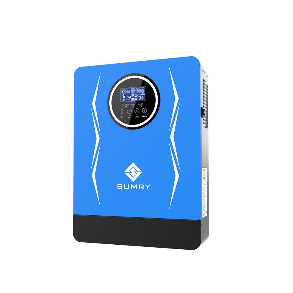 SUMRY 3KW内置24V锂电池BMS协议匹配 AC220V太阳能逆控一体逆变器