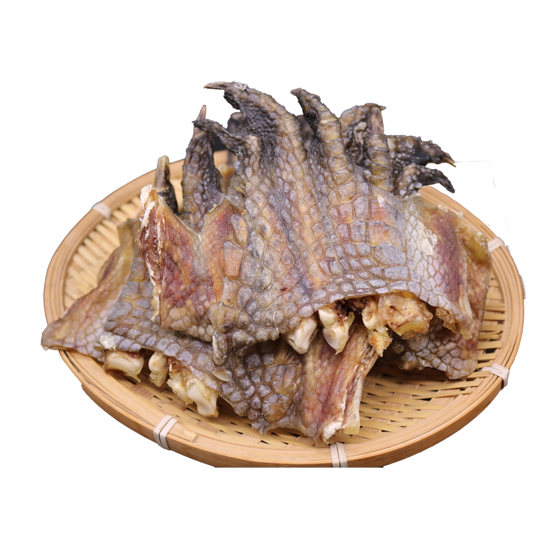 鳄鱼肉干掌腿爪子干产地发货包邮