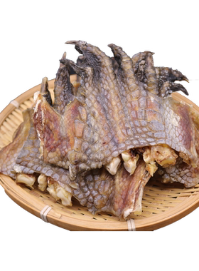 鳄鱼肉干掌腿爪子干产地发货包邮