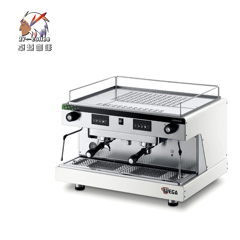wega lunna半自动咖啡机 双头 开店专用机推荐商用意式香浓法压壶