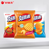 好丽友好友趣大凹凸薯片125g超大包韩国泡菜味膨化休闲小吃零食品