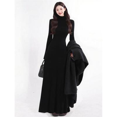 高个子半高领韩系长袖打