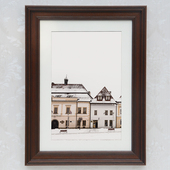 实木大相框挂墙16 36寸A4像框外框画框装 裱定制任意尺寸