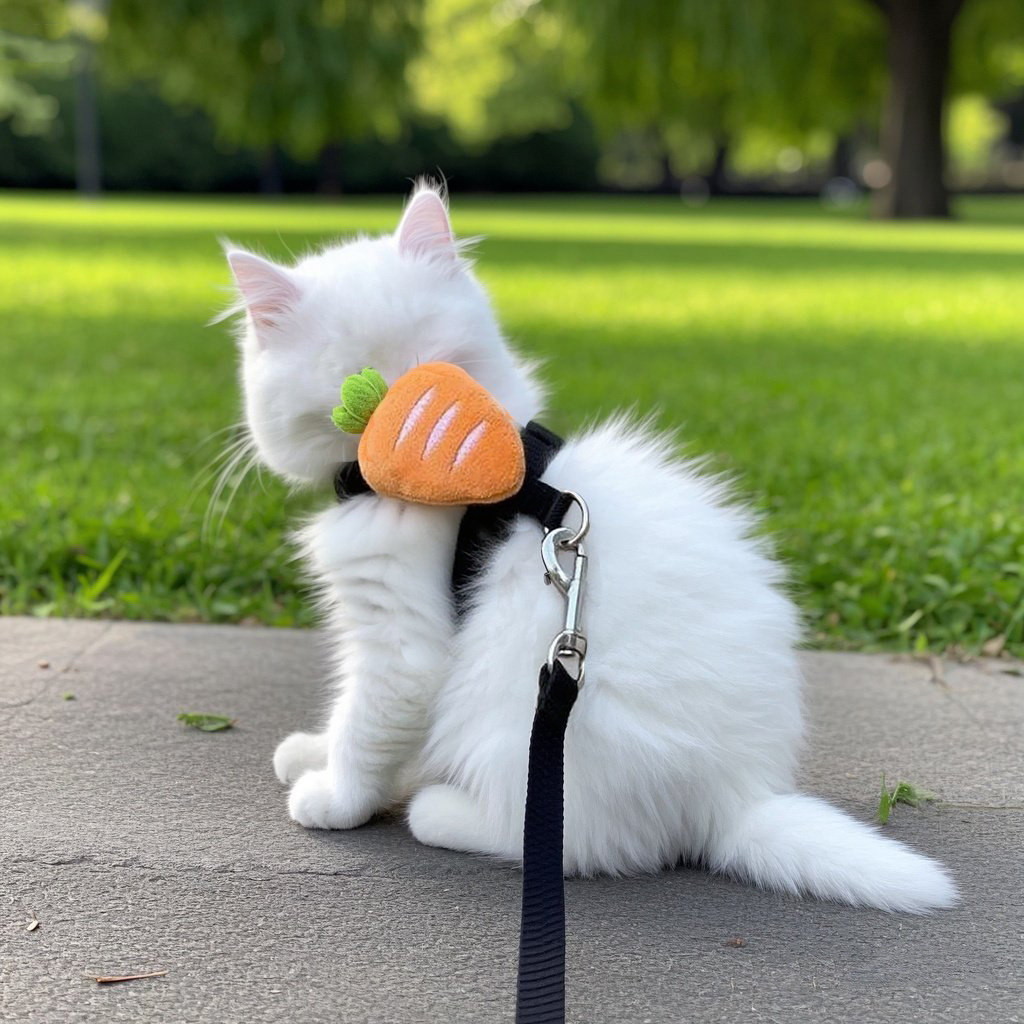 猫咪牵引绳可爱胡萝卜幼猫幼犬防挣脱遛猫专用绳子小猫咪宠物用品,宠物/宠物食品及用品,猫牵引绳,淘宝优惠券,粉丝福利购,淘宝优惠卷