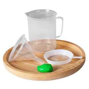 吸嘴袋灌装工具漏斗盖子小号中药豆浆茶叶过滤器量杯拧盖神器茶漏