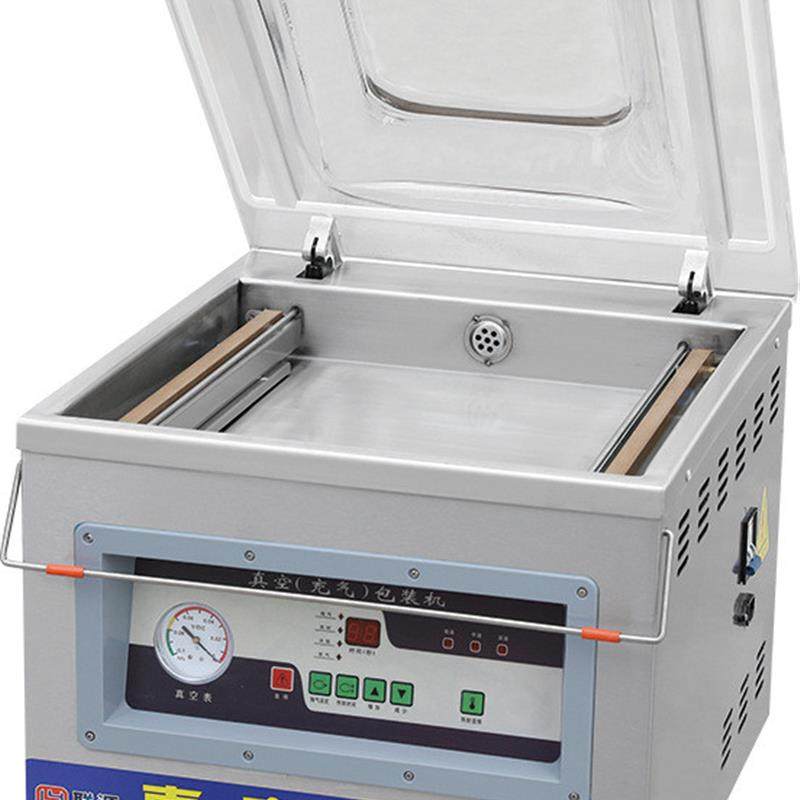 400型台式机械面板真空包装机 大功率食品鱼鸡鸭鹅米砖抽空封口机