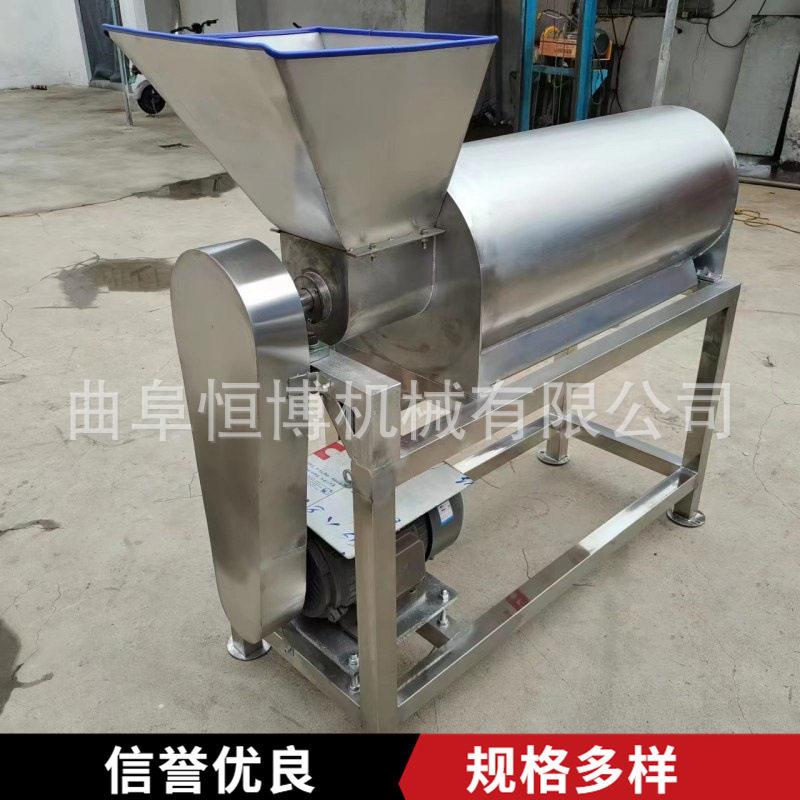 多功能果蔬打浆机 商用红枣去核打浆机 工业山楂去核打浆设备