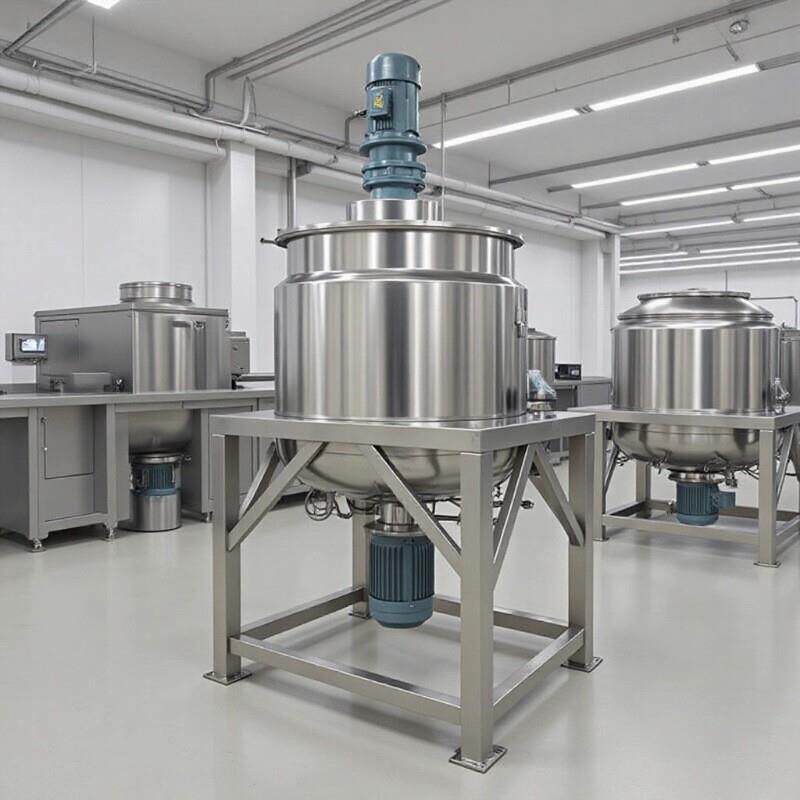 苏州胶水搅拌机 液体不锈钢反应釜 洗衣液不锈钢搅拌罐厂供货源