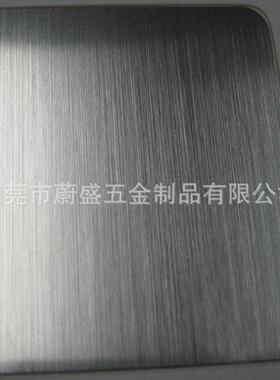广东拉丝铝0.4mm厚度 AL1100 拉丝纹路/工艺/颜色/尺寸/可加工