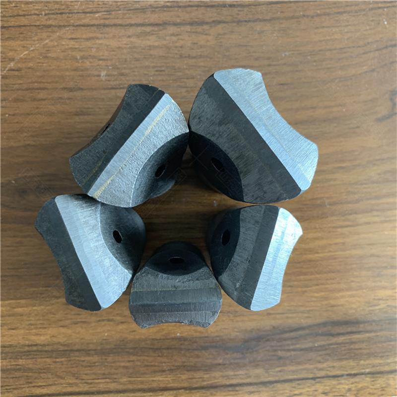 煤矿用凿岩机配件一字钻头32mm合金硬质十字型风钻头梅花球齿钻具