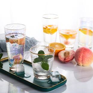 Rainbow Ion Plating Hammer Crystal Glass Glass Cup Cup Beer