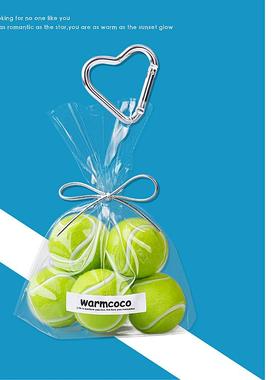 一袋网球字母定制可爱钥匙扣包包挂饰运动比赛纪念品奖品礼物挂件