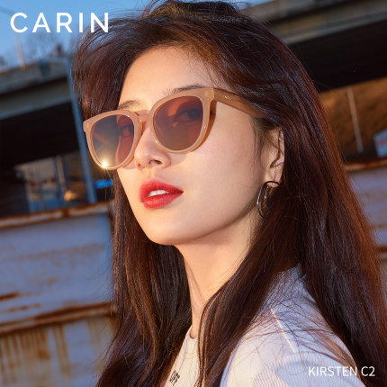【秀智,刘亦菲同款】CARIN墨镜男女款高级感太阳眼镜KIRSTEN防晒