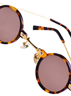 经典复古天然水晶全框户外石头镜