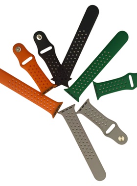 TAIHOM适用华强北智能手表硅胶表带iwatch新款s7系列44/45/49mm