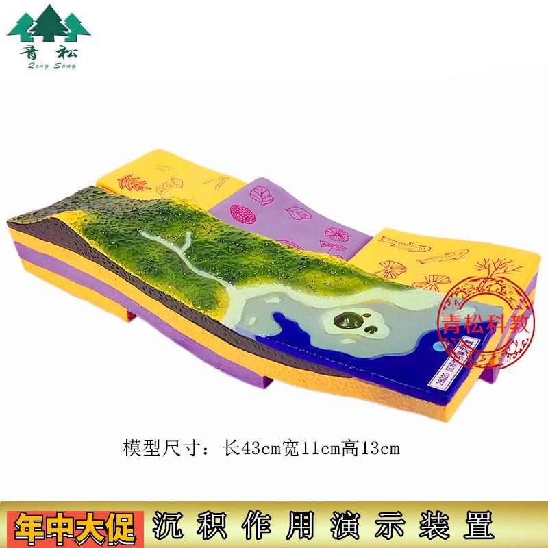 沉积作用演示装置模型教具实验器材地理地表地壳运动地质教学仪